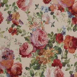 Turin crème jacquard - lyxigt möbeltyg