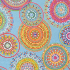 Uteväv Mandala festival tyg till utemöbler