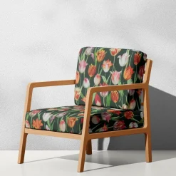 Uteväv Tulips tyg till utemöbler