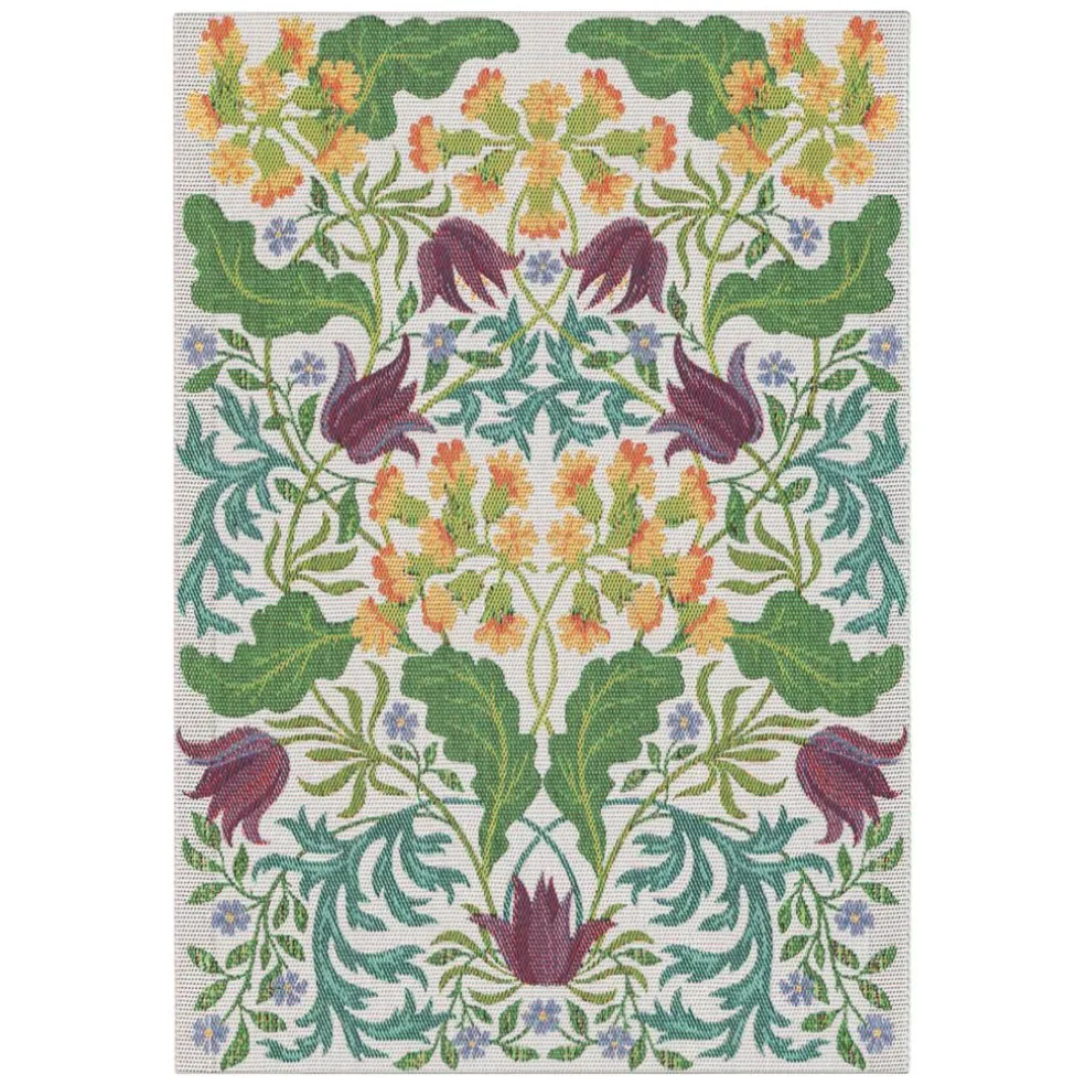 Vårblommor kökshandduk 35X50 - Ekelunds Linneväveri