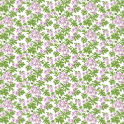 Westerlunds Blomma lila-grön tyg