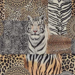 Wildlife Mandala möbeltyg