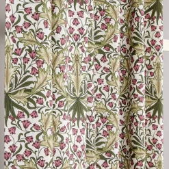 Willow Bloom gardin – klassisk blommig gardin i Arts and Crafts-stil
