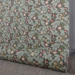 Willow grön tyg